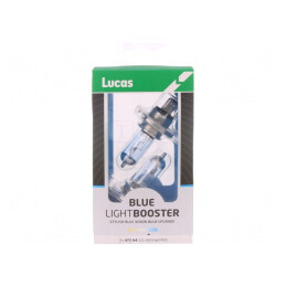 Bec Auto H4 12V 60/55W Alb-Albastru | Electronic-mag.ro | Componente Electronice