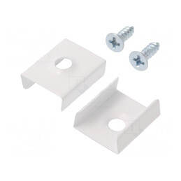 Suport flexibil Z alb 20 buc oțel inoxidabil | Electronic-mag.ro | Componente Electronice