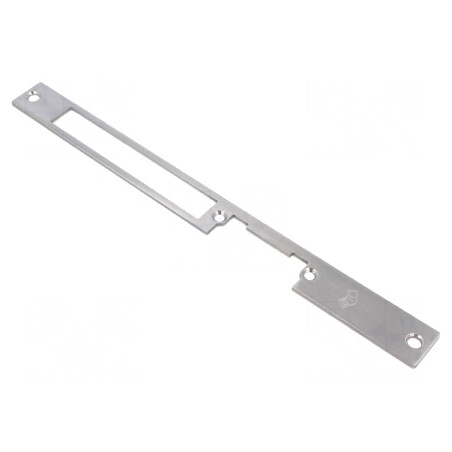 Tablă Frontală Plată Oțel Inoxidabil 21x250mm | Electronic-mag.ro | Componente Electronice