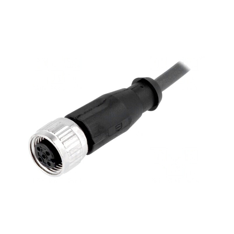 Mufă M12 3 pini mamă CANopen 0,5m dreaptă | Electronic-mag.ro | Componente Electronice