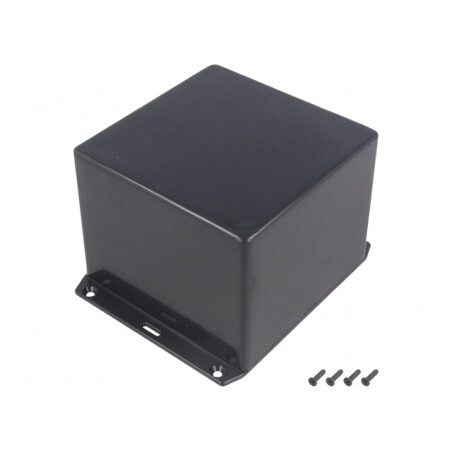 Carcasă Universală ABS Neagră 120x120x90mm | Electronic-mag.ro | Componente Electronice