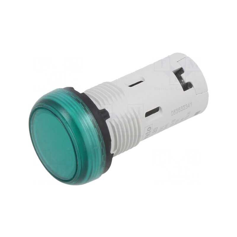 Lumină de control verde 24V AC/DC | Electronic-mag.ro | Componente Electronice