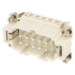 Conector HDC Inserturi Contact Tată 10 PIN 16A | Electronic-mag.ro | Componente Electronice