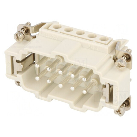 Conector HDC Inserturi Contact Tată 10 PIN 16A | Electronic-mag.ro | Componente Electronice