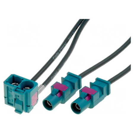 Adaptor Antenă Fakra Dublu 0,25m VW | Electronic-mag.ro | Componente Electronice