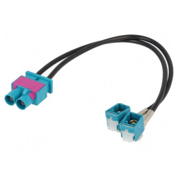 Adaptor Antenă Fakra Dublu 0,25m | Electronic-mag.ro | Componente Electronice