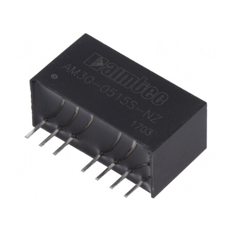 Convertor DC/DC 3W 4.5-9V la 15V 167mA SIP8 | Electronic-mag.ro | Componente Electronice