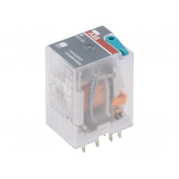 Releu electromagnetic 4PDT 220VDC 6A | Electronic-mag.ro | Componente Electronice