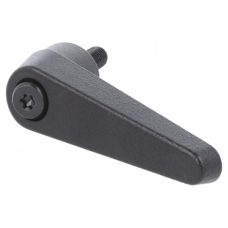 Manetă Franceză Neagră 12mm 45mm | Electronic-mag.ro | Componente Electronice