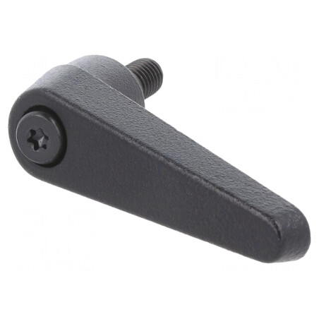 Manetă Franțuzească Neagră 12mm 45mm | Electronic-mag.ro | Componente Electronice