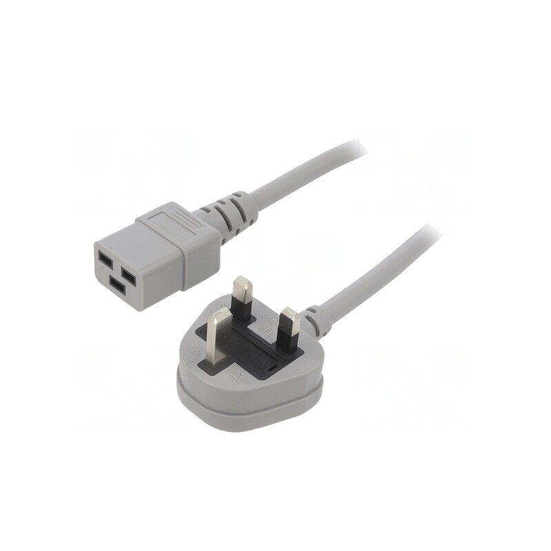 Cablu Alimentare 3m 3x1,5mm2 Gri 13A | Electronic-mag.ro | Componente Electronice Cablu Alimentare 3m 3x1,5mm2 Gri 13A | Electronic-mag.ro | Componente Electronice