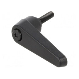 Manetă Franceză Neagră 20mm 45mm | Electronic-mag.ro | Componente Electronice