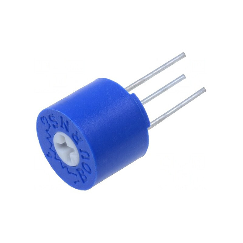 Potentiometru Multitura 1kΩ 0,5W THT Montare Orizontală | Electronic-mag.ro | Componente Electronice