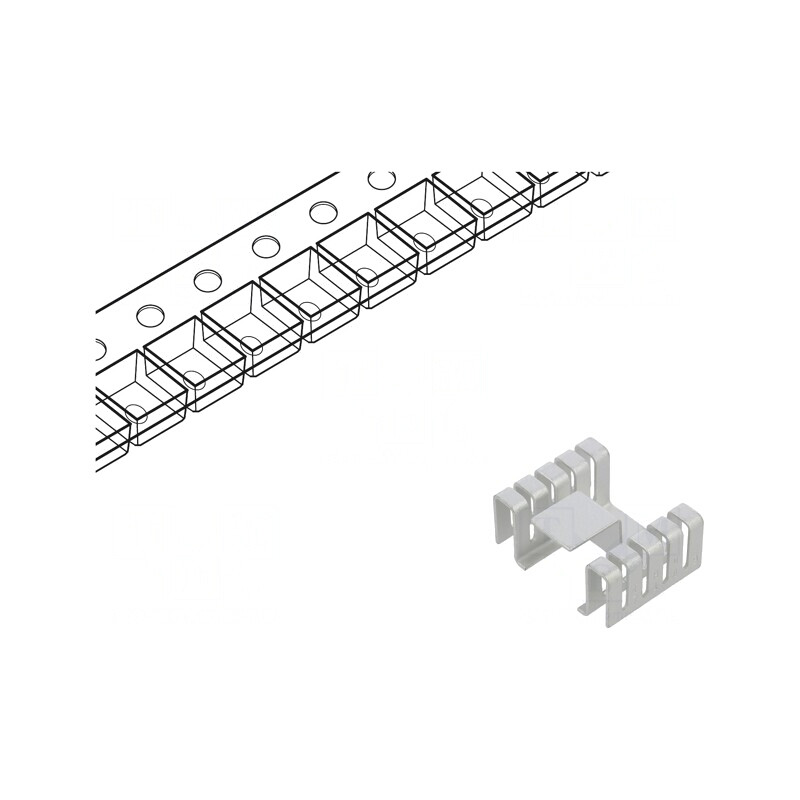 "Heatsink din Cupru pentru TO263, 19.38mm x 25.4mm x 1143mm" | Electronic-mag.ro | Componente Electronice