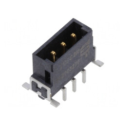 Conector PCB-PCB tată 3 pini 2,54mm har-flex® Power | Electronic-mag.ro | Componente Electronice