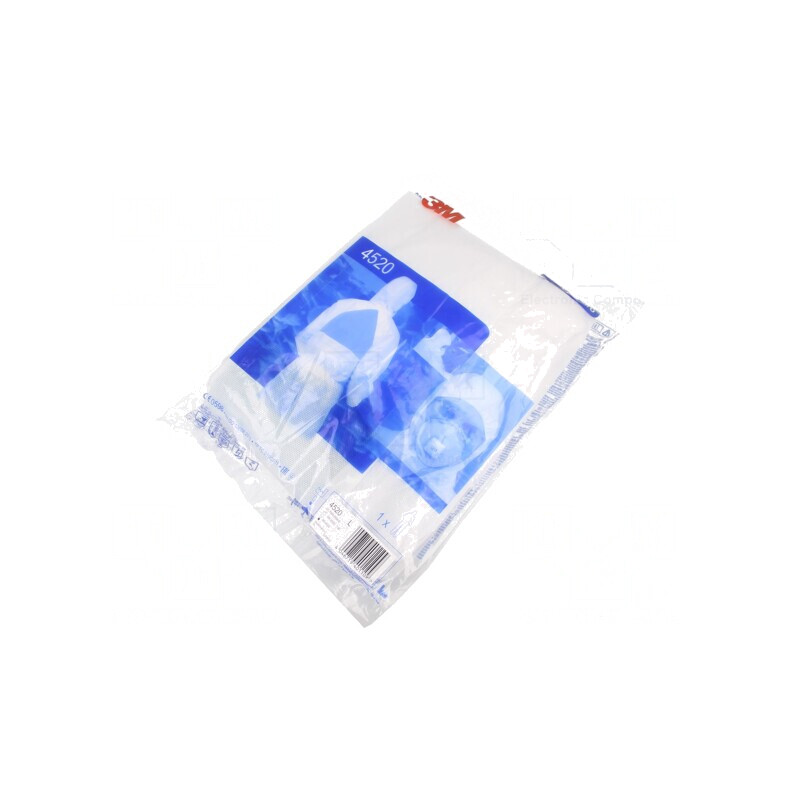 Combinezon de protecție alb mărimea L | Electronic-mag.ro | Componente Electronice