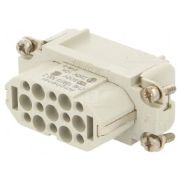 Conector HDC Inserturi Contact Mamă Heavy Mate D | Electronic-mag.ro | Componente Electronice