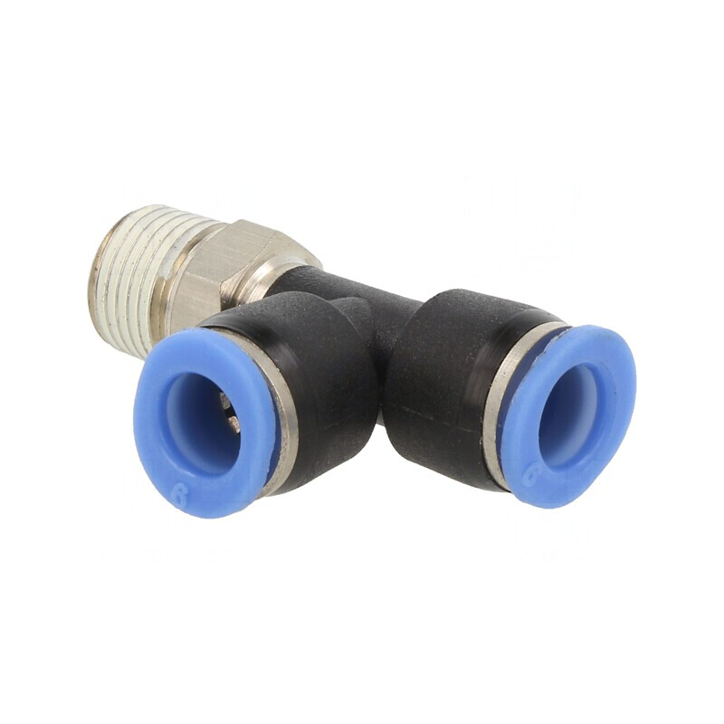 Racord Push-In T cu Ramificație R 1/8 | Electronic-mag.ro | Componente Electronice