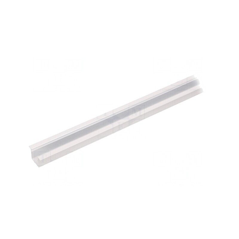 Profil Aluminiu Încastrat LED Alb 2m SMART-IN10 | Electronic-mag.ro | Componente Electronice