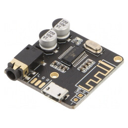 Modul: audio; Bluetooth V5.0 & BLE; 3,7÷5VDC