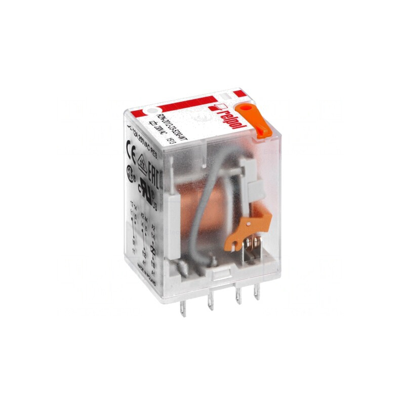 Releu Electromagnetic DPDT 230VAC 24A | Electronic-mag.ro | Componente Electronice