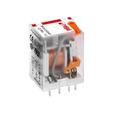 Releu Electromagnetic DPDT 230VAC 24A | Electronic-mag.ro | Componente Electronice