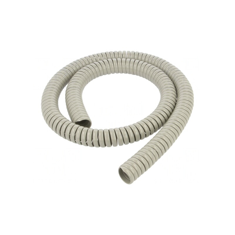 Înfășurare spirală PVC gri 1m 20mm | Electronic-mag.ro | Componente Electronice