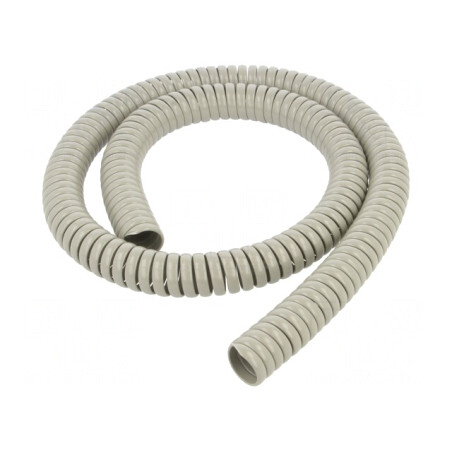 Înfășurare spirală PVC gri 1m 20mm | Electronic-mag.ro | Componente Electronice