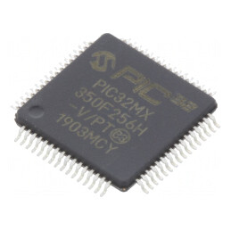 Microcontroler PIC32 256kB TQFP64 8MHz SMD 2,3-3,6V | Electronic-mag.ro | Componente Electronice