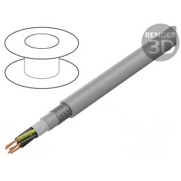 Cablu de Control ÖLFLEX® FD CLASSIC 810 CP 5G1mm2 Gri