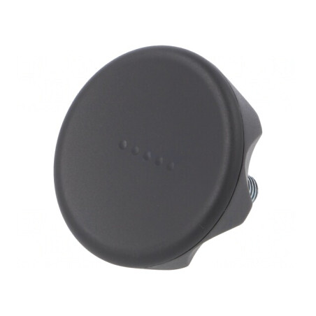 Buton de Reglare Tehnopolimer Ø70mm M12x30mm | Electronic-mag.ro | Componente Electronice