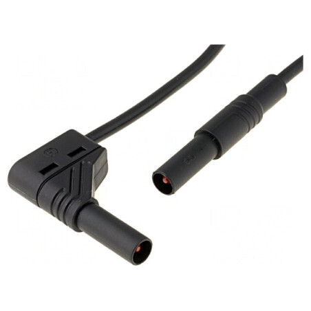 Cablu de Măsurare 32A 1kV 1m Negru | Electronic-mag.ro | Componente Electronice