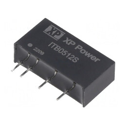 Convertor DC/DC 1W 5V 12V 83.3mA SIP 50kHz | Electronic-mag.ro | Componente Electronice