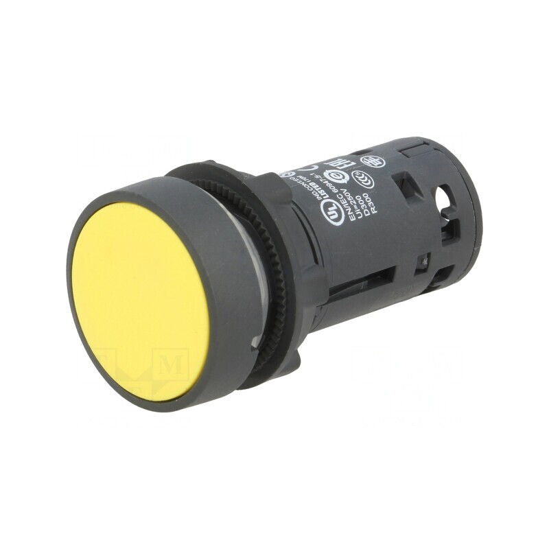 Comutator Galben 22mm NO | Electronic-mag.ro | Componente Electronice
