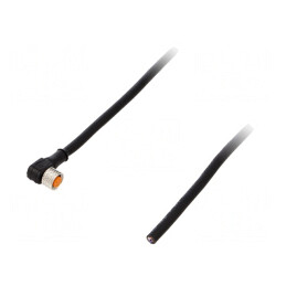 Cablu de Conectare M8 4 PIN 2m 50VAC 4A PVC | Electronic-mag.ro | Componente Electronice