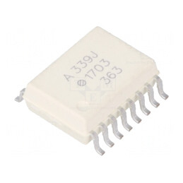 Optocuplor SMD 2 Canale 5kV SO16 | Electronic-mag.ro | Componente Electronice
