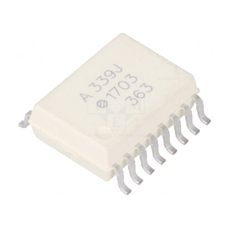 Optocuplor SMD 2 Canale 5kV SO16 | Electronic-mag.ro | Componente Electronice