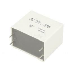 Condensator cu Polipropilenă 10uF 6,3mΩ THT ±5% | Electronic-mag.ro | Componente Electronice