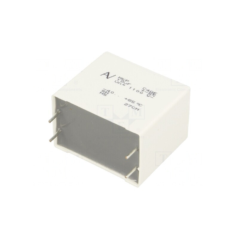 Condensator cu Polipropilenă 10uF 6,3mΩ THT ±5% | Electronic-mag.ro | Componente Electronice Condensator cu Polipropilenă 10uF 6,3mΩ THT ±5% | Electronic-mag.ro | Componente Electronice