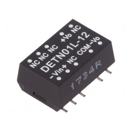Convertor DC/DC 1W 5V la 12V și -12V | Electronic-mag.ro | Componente Electronice