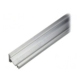 Profil LED Aluminiu 2m CORNER14 Natural | Electronic-mag.ro | Componente Electronice