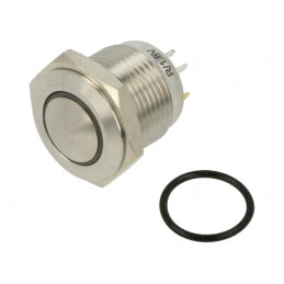 Comutator Anti-Vandalism 2 Poz SPST-NO 3A 250VAC IP65 16mm | Electronic-mag.ro | Componente Electronice
