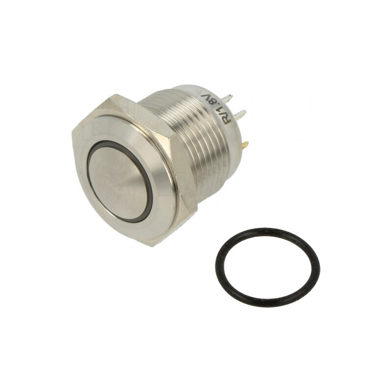 Comutator Anti-Vandalism 2 Poz SPST-NO 3A 250VAC IP65 16mm | Electronic-mag.ro | Componente Electronice Comutator Anti-Vandalism 2 Poz SPST-NO 3A 250VAC IP65 16mm | Electronic-mag.ro | Componente Electronice