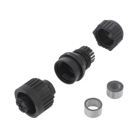Conector Circular Mamă IP67 pe Cablu Drept | Electronic-mag.ro | Componente Electronice