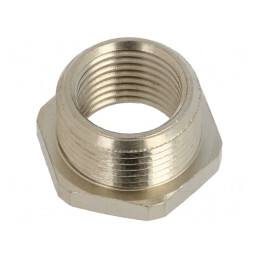 Adaptor Filet M16 la PG13,5 Alamă | Electronic-mag.ro | Componente Electronice