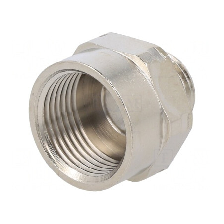 Adaptor Filet M20 la PG9 Alamă 100-300°C | Electronic-mag.ro | Componente Electronice