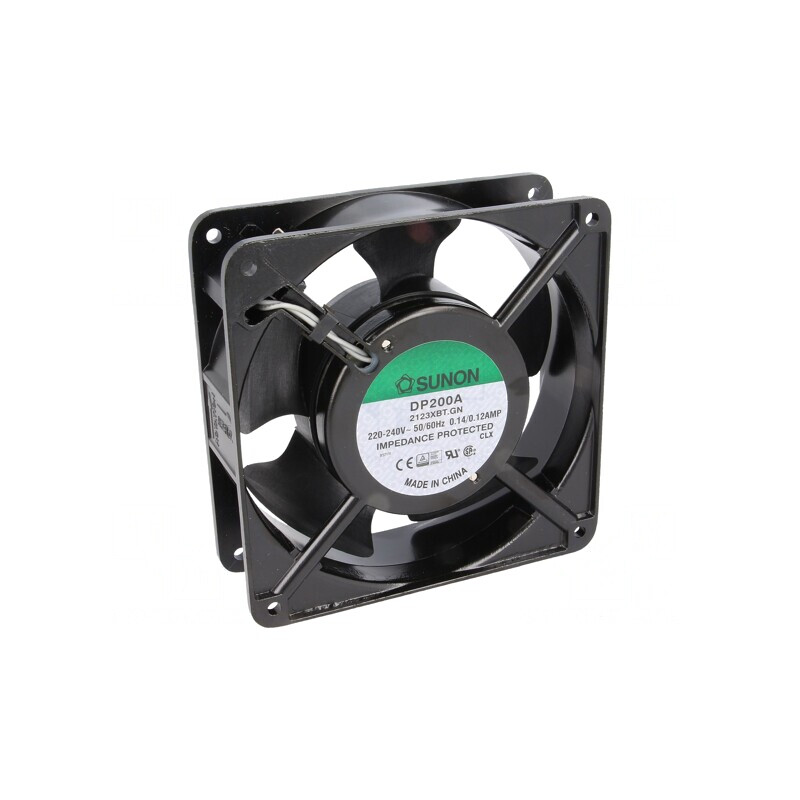 Ventilator AC Axial 230V 120x120mm 165m3/h 45dB | Electronic-mag.ro | Componente Electronice