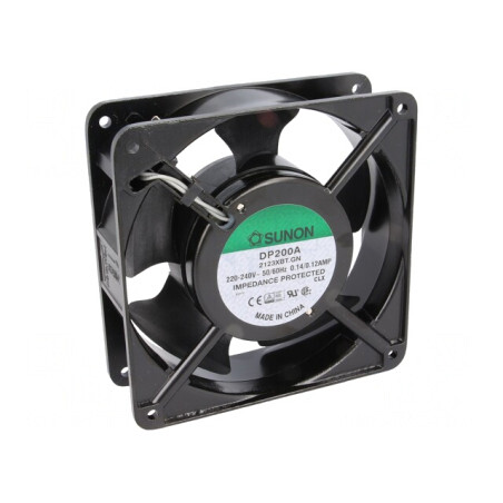Ventilator AC Axial 230V 120x120mm 165m3/h 45dB | Electronic-mag.ro | Componente Electronice