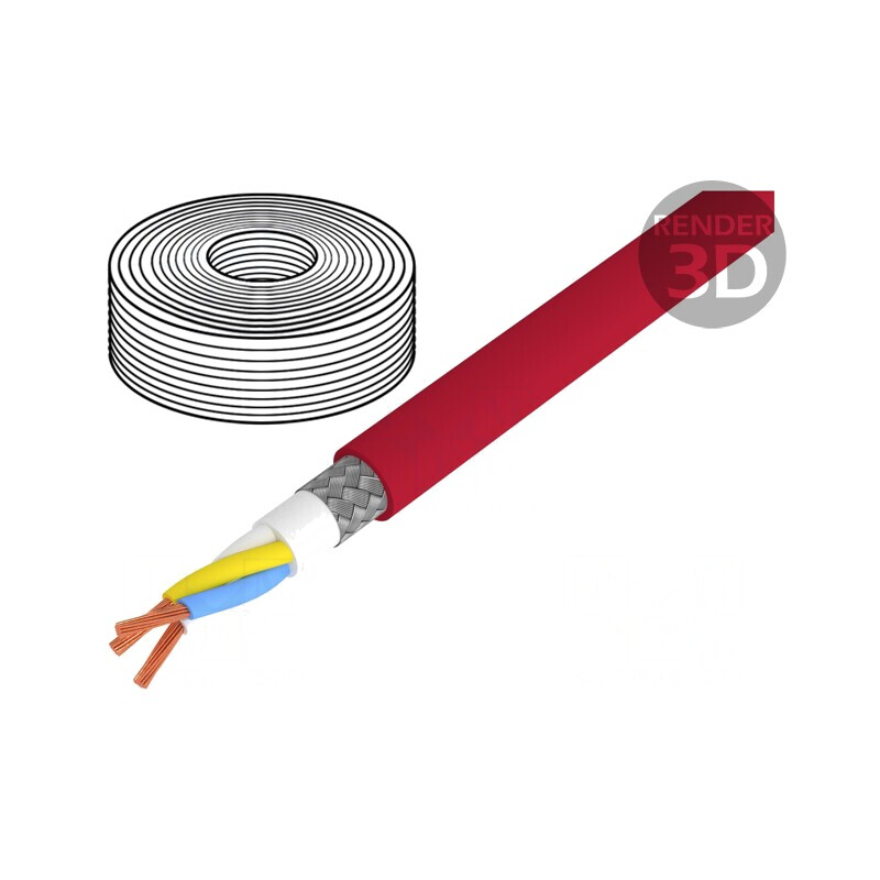 Cablu CC-Link 3x20AWG Cu PUR Roșu | Electronic-mag.ro | Componente Electronice Cablu CC-Link 3x20AWG Cu PUR Roșu | Electronic-mag.ro | Componente Electronice