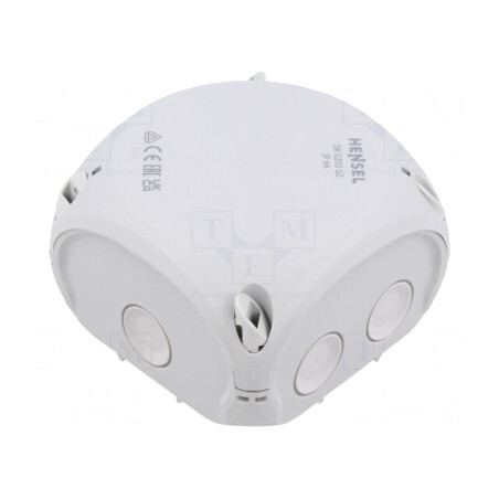 Cutie de conexiuni IP66 gri 93x93x62mm | Electronic-mag.ro | Componente Electronice